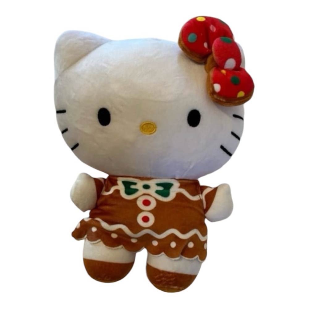 🎄🎀 Hello Kitty Holiday Gingerbread Plush - 2024